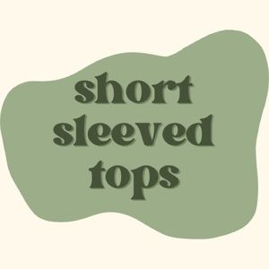 ALL THE SHORT SLEEVED TOPS IN MY CLOSET